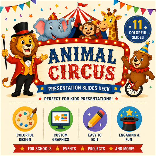 Circus Fun Presentation Theme Slides