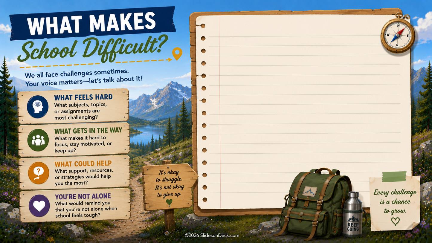 The Road Ahead: First Week of School Resource for Grades 6–12