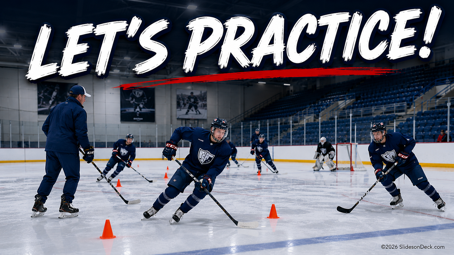 At the Hockey Game Lesson Framework Google Slides Deck