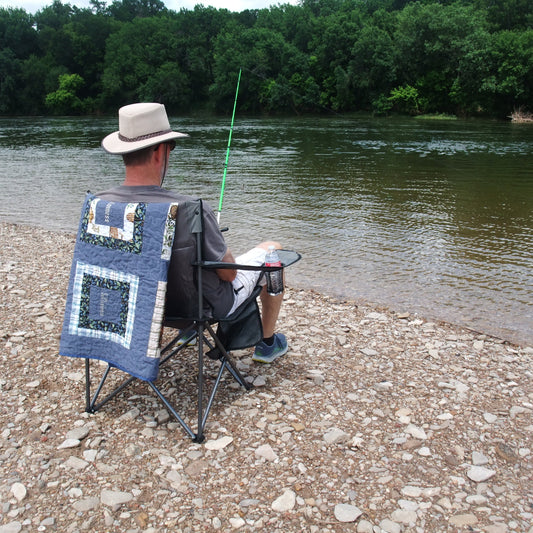 103 Spirit on the Lake Lap Quilt 43x57