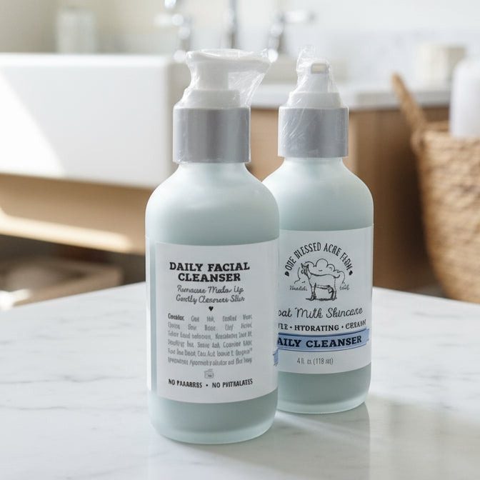 Goat Milk Daily Cleanser/ Face Wash - 4oz