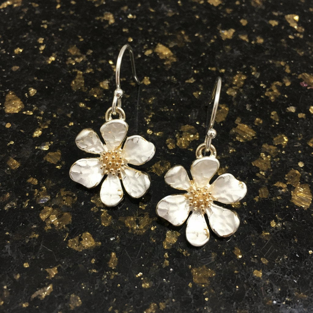  Daisy Summer Flowers Earring