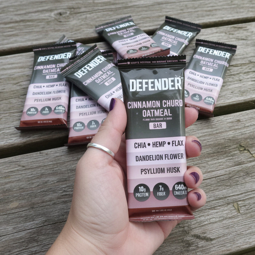 Delicious defender cinnamon bars