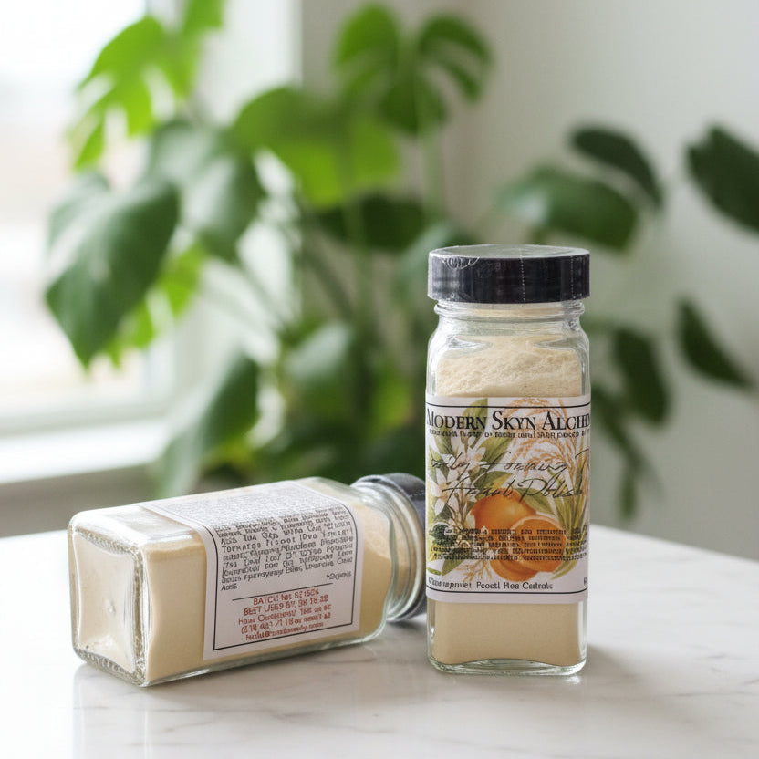 Facial polish for beautiful , radiant skin