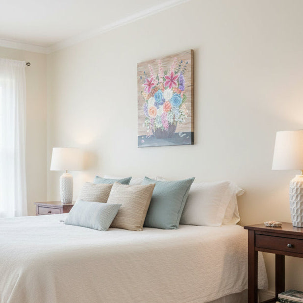 Bouquet of Renewal Acrylic Painting