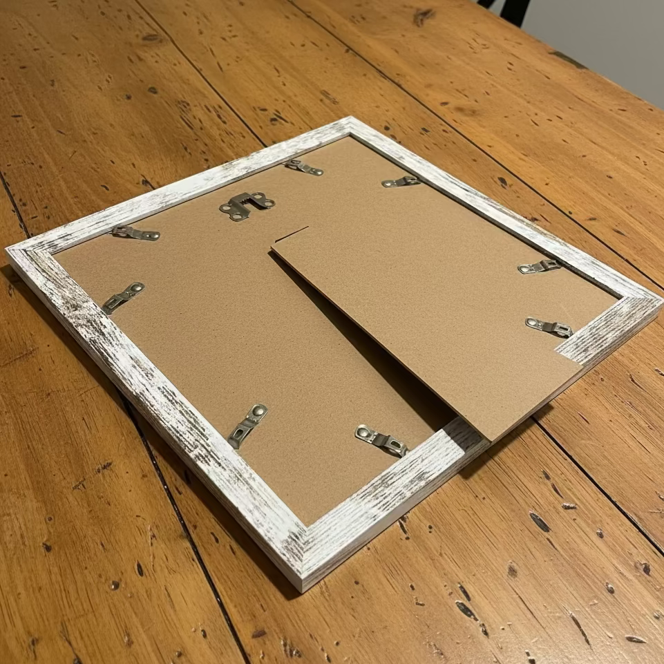 Floral buds painting secure back