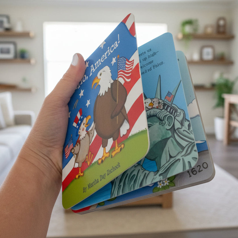 Hello America! Beautiful book about our country
