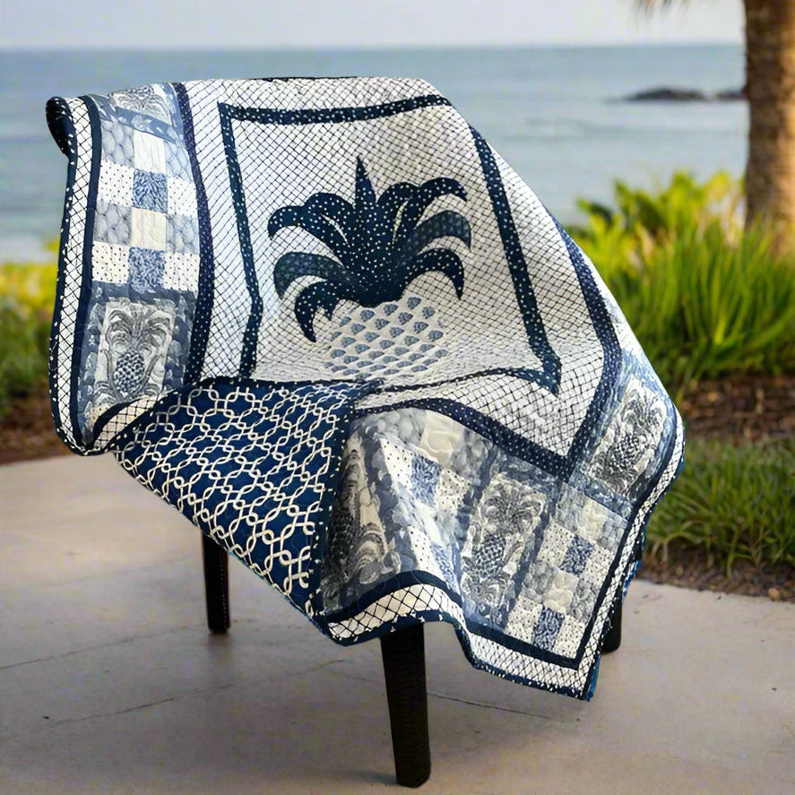 Blue and White Hospitality Quilt