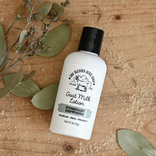 Humboldt Redwoods Goat Milk Hand Lotion (2 oz) Travel Size