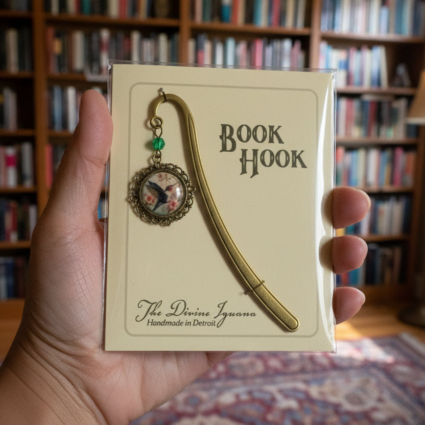 Hummingbird book mark great gift