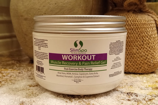 (181) Workout Muscle Recovery & Pain Relief Gel 8 oz.