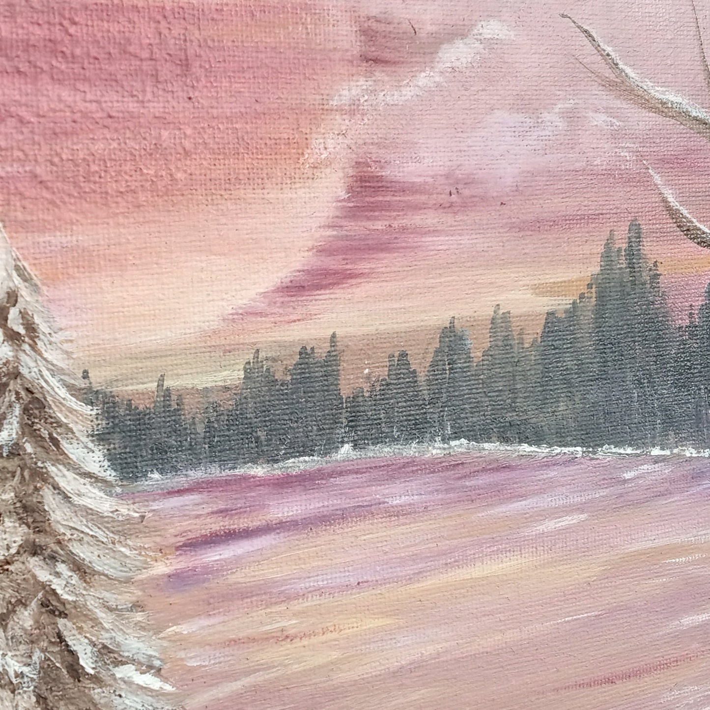 Blush at Dusk Oil Painting