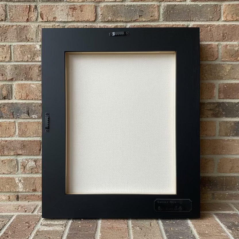 Golden Resilience Acrylic Painting