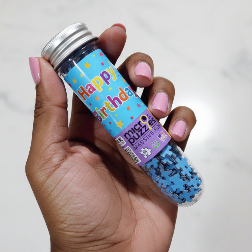 Micro birthday puzzle