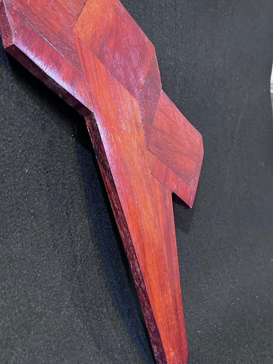 (512) Padauk Wood Cross
