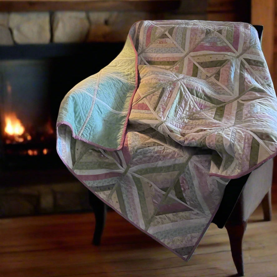 Pastel Stripes Quilt