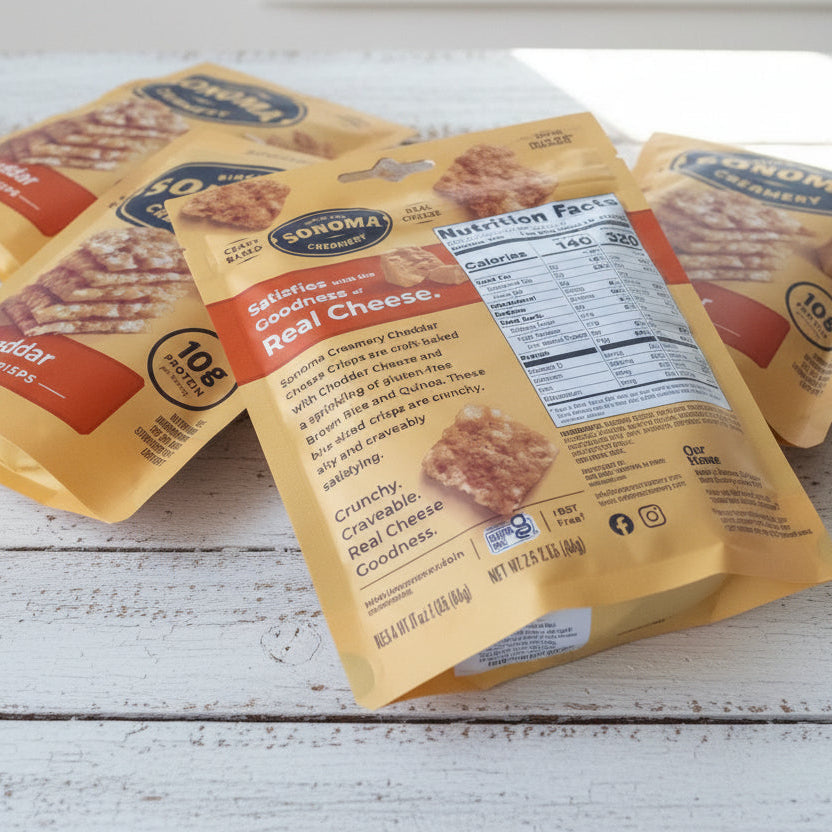 Sonoma Creamery Cheddar Cheese Crackers