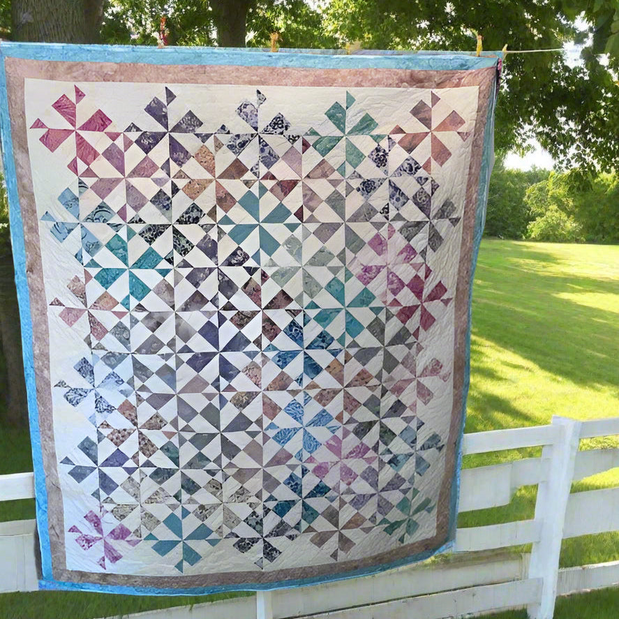 Pinwheel Swirl Quilt