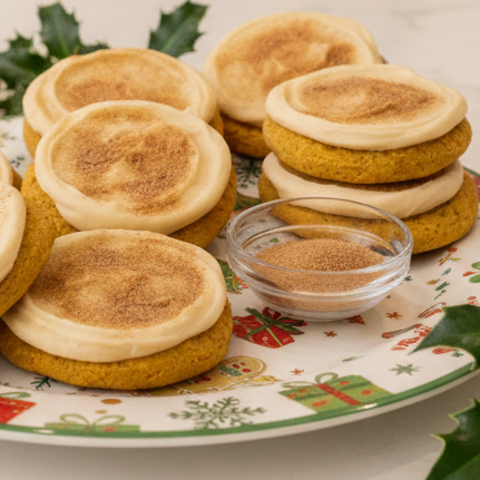 Pumpkin Cheesecake Cookie