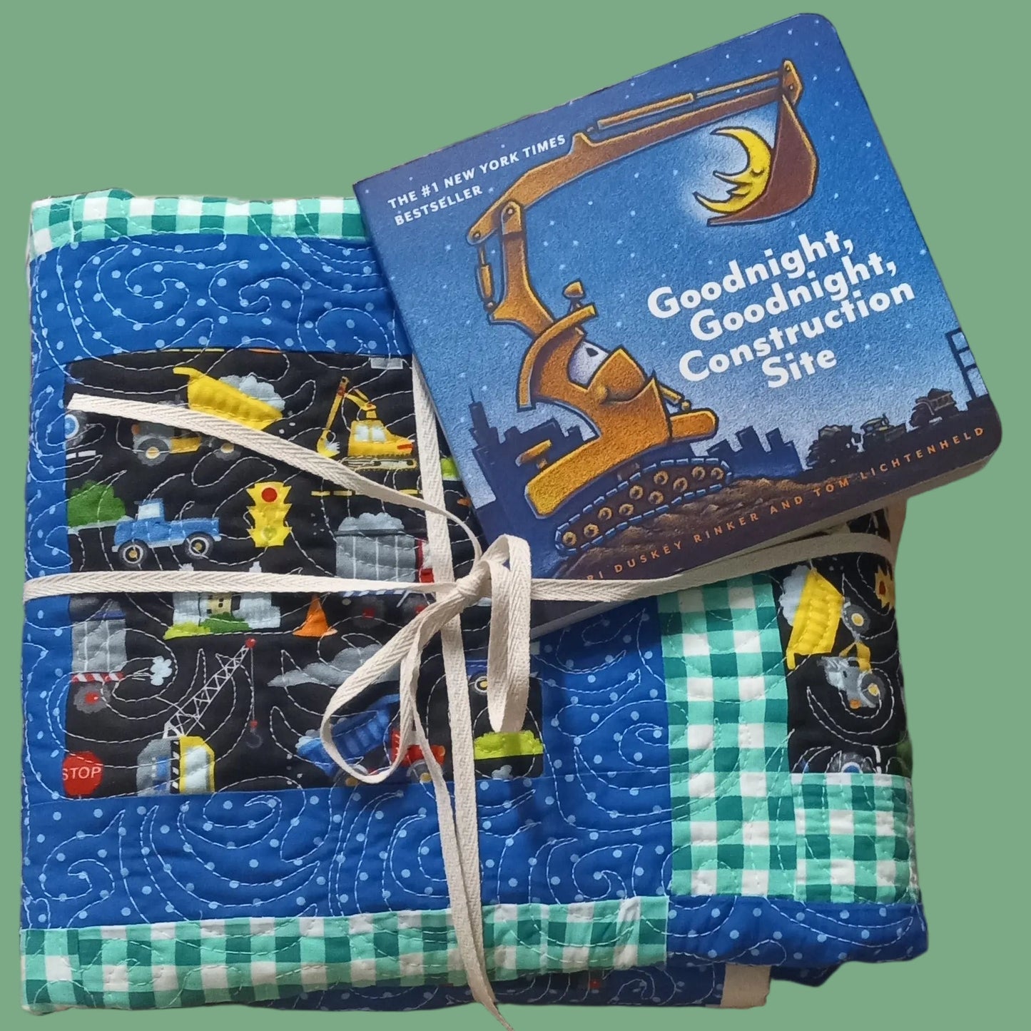 Busy Little Builder’s Quilt Gift Set