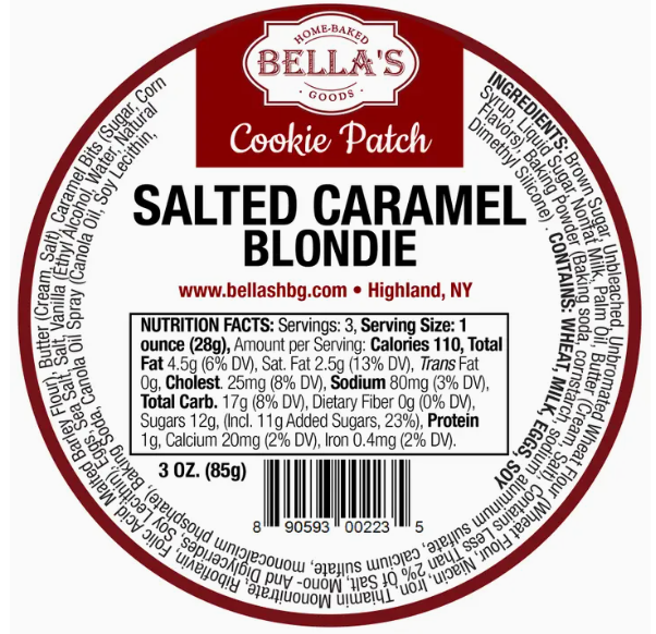 (161) Sea Salt Caramel Blondie – 3 oz.