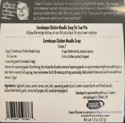 Farmhouse Chicken Noodle Soup for Two