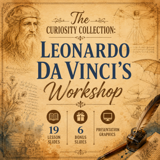 The Curiosity Collection: Leonardo da Vinci's Workshop Google Slides Deck