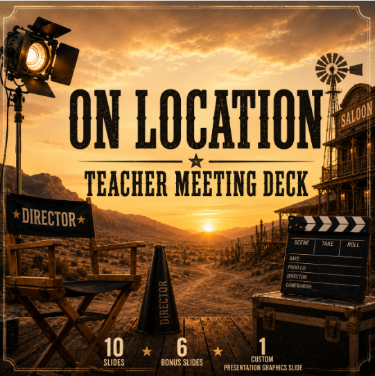 On Location Teacher Meeting Google Slides Deck