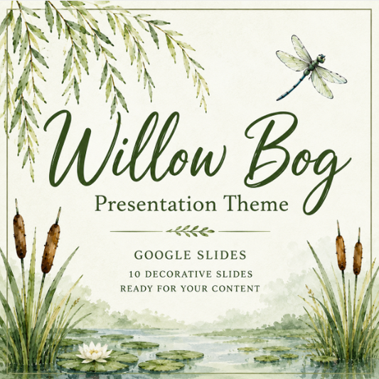 Willow Bog Presentation Theme Google Slides