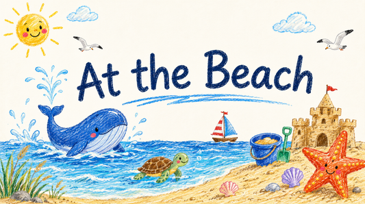 At the Beach Lesson Framework Google Slides Deck