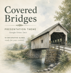 Covered Bridges Presentation Theme Google slides Deck