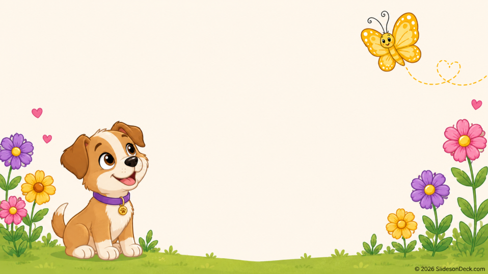 Butterflies and Bees Presentation Theme Slides
