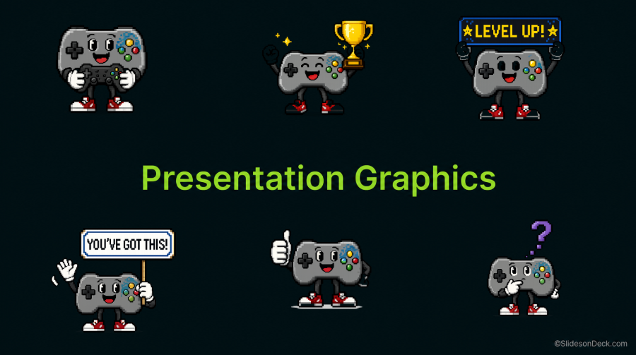 Video Game Presentation Theme Slides Deck