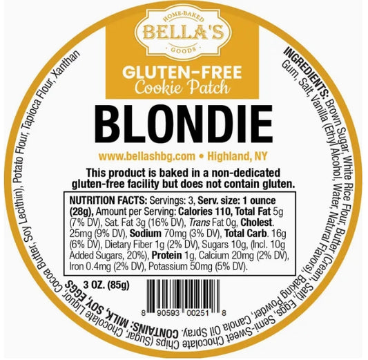 (160) Gluten Free Blondie