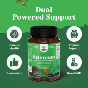 (185) Selenium – Immunity & Thyroid Daily Mineral Support