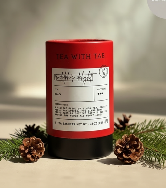 RUDOLPH’S DELIGHT – Mini Tea Tube