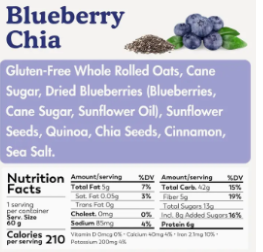 Blueberry Chia Super Grain Cup
