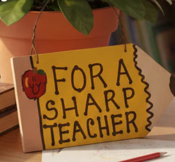 Handcrafted Wood & Tin Ornaments – Teacher, School & Appreciation Gifts