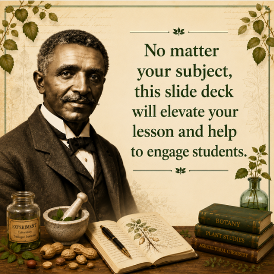 The Curiosity Collection: George Washington Carver's Workshop Google Slides Deck