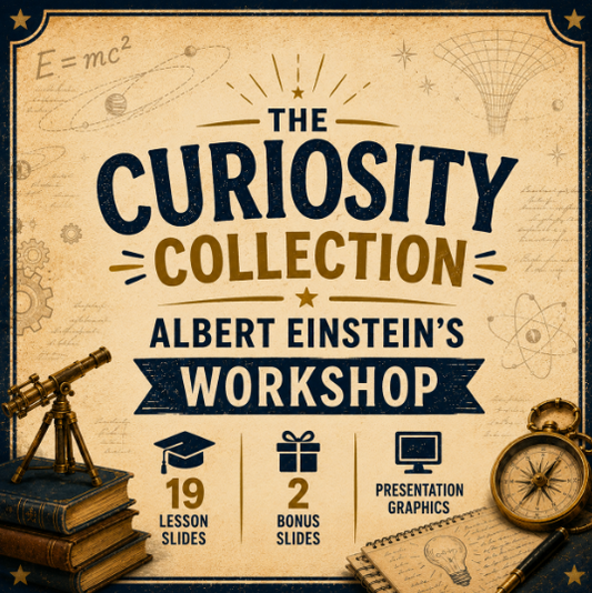 The Curiosity Collection: Albert Einstein's Workshop Google Slides Deck