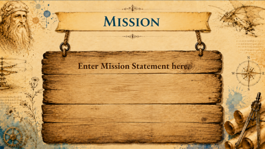 The Curiosity Collection: Leonardo da Vinci's Workshop Google Slides Deck