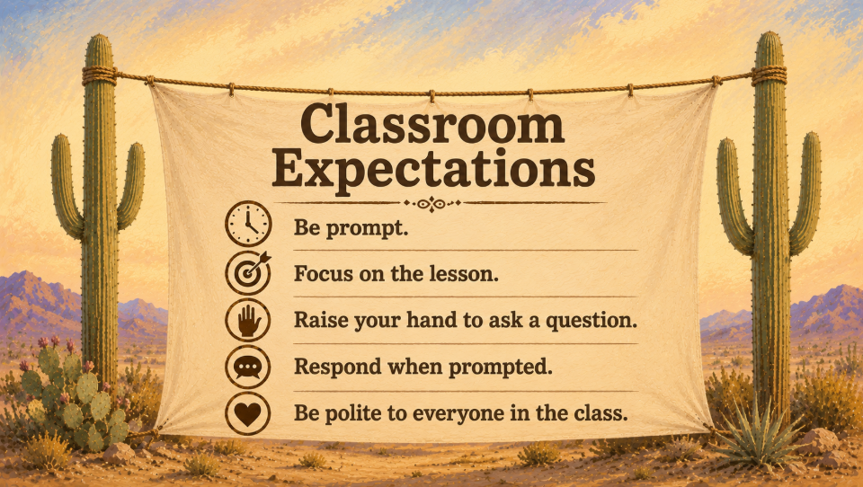 Under the Desert Sky Lesson Framework Google Slides Deck