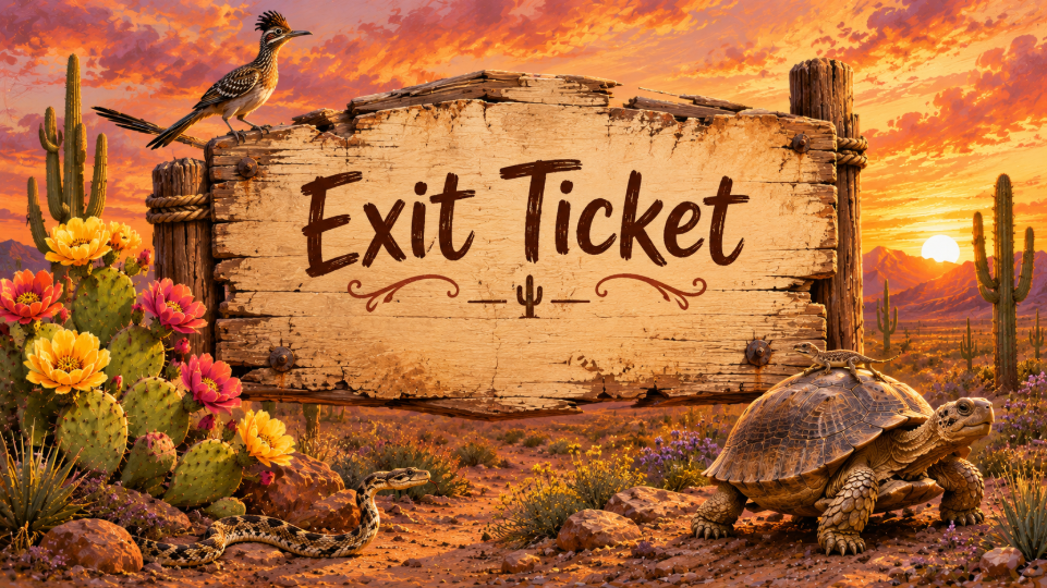 Under the Desert Sky Lesson Framework Google Slides Deck