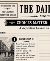 CHOICES MATTER: A Reflection Course on Choices and Consequences