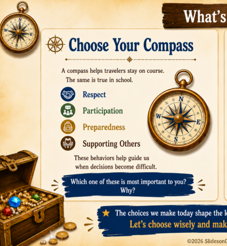 Treasure Hunter First Week of School Google Slides Deck
