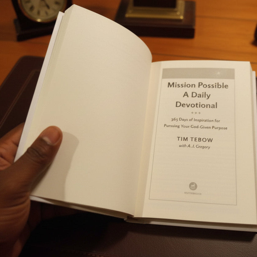 Tim Tebow's book Mission Possible