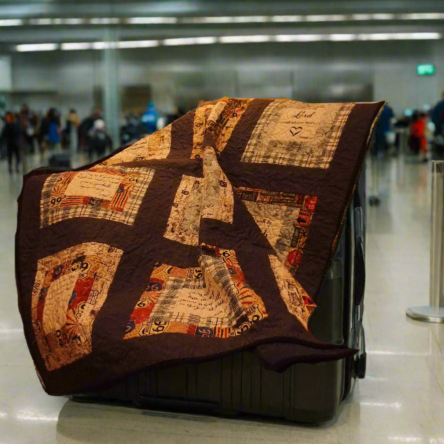 Travel Blessings Lap Quilt