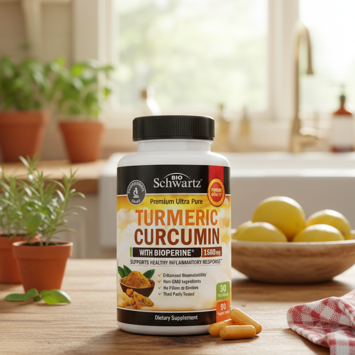 Turmeric Curcumin with Black Pepper