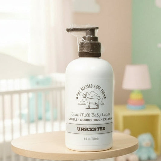 Goat milk baby lotion