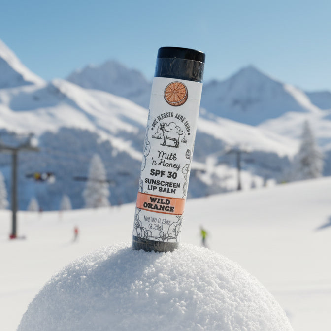 Wild Orange Goat Milk Lip Balm — SPF 30